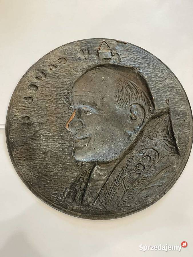 Pamiątkowa plakieta z wizerunkiem Jan Paweł II