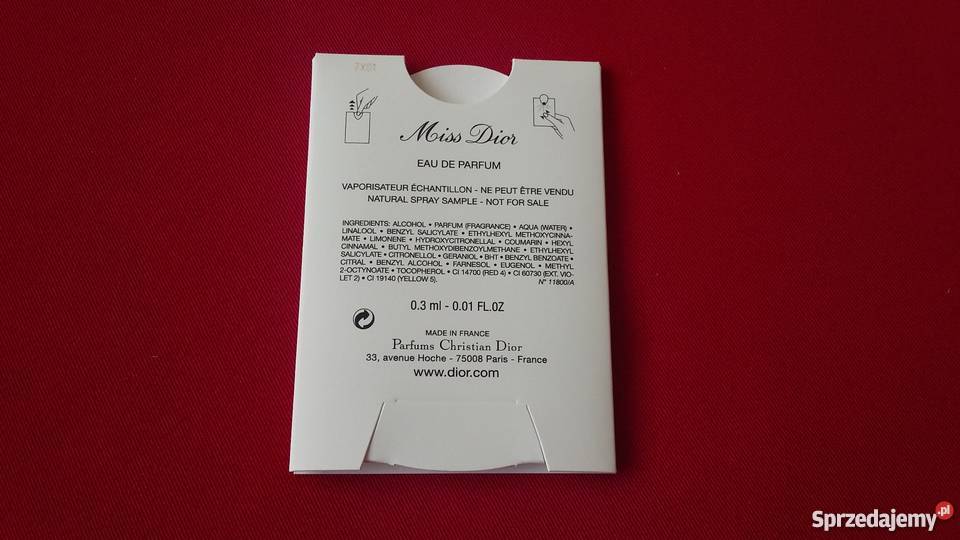Perfumy DIOR Miss Dior NOWE Duża ilość RABAT