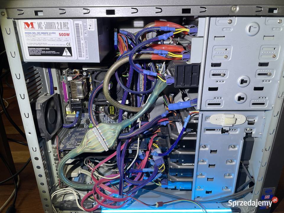 PC Retro Gigabyte Titan GA8PENXP Radeon X800 Łódź