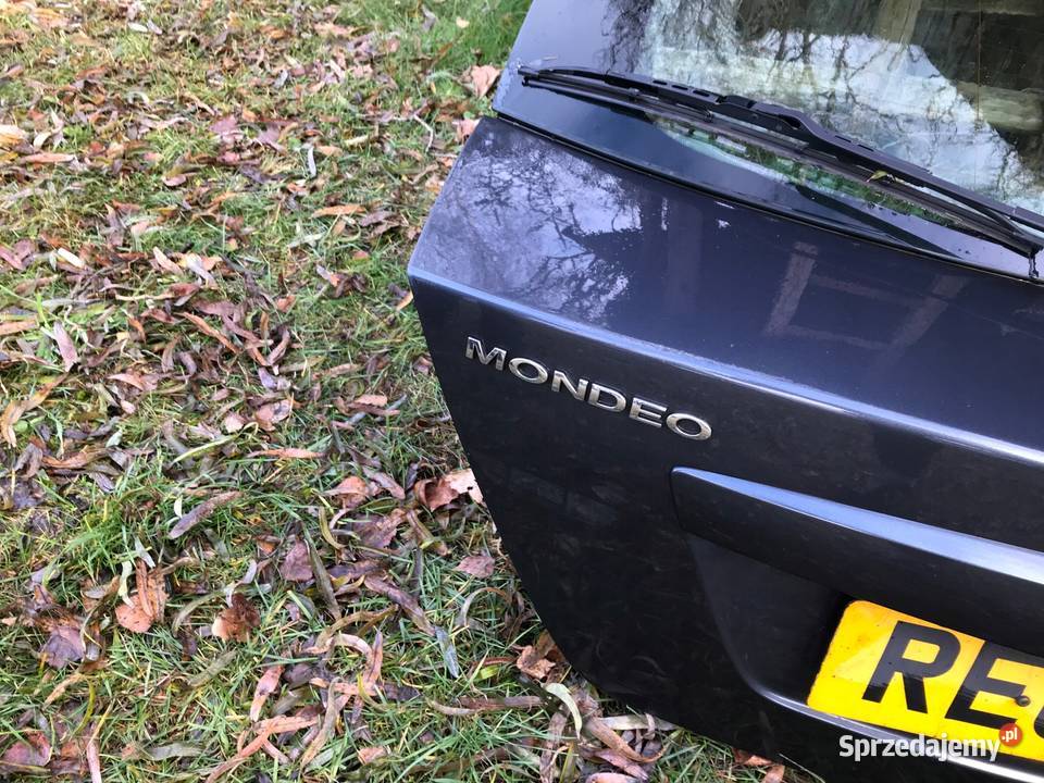 FORD MONDEO MK3 KLAPA TYŁ TYLNA SZARA GRAFIT Zbierkowo