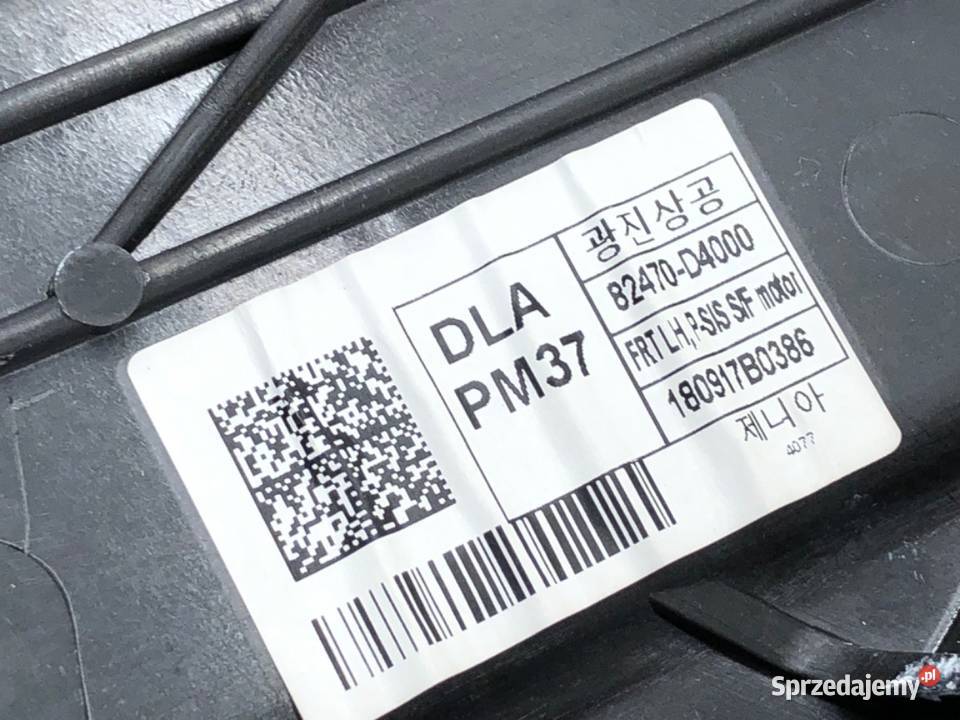 PODNOŚNIK SZYBY LEWY PRZÓD KIA OPTIMA 82470D4000