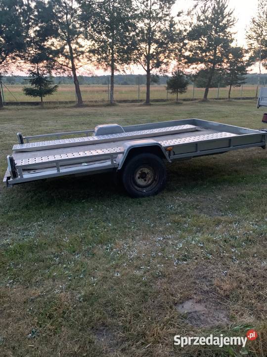 Przyczepa laweta dmc 750 Przyczepy i naczepy mazowieckie Łomianki