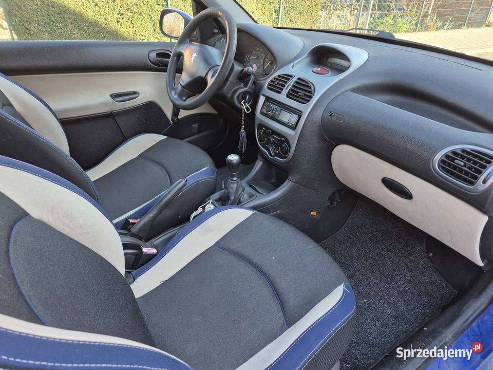 PEUGEOT 206 HATCHBACK 1100 BENZYNA Głogów