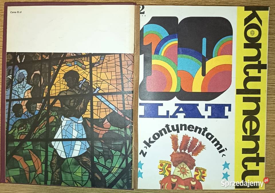 czasopismo miesięcznik magazyn Kontynenty 1974 podkarpackie Rzeszów