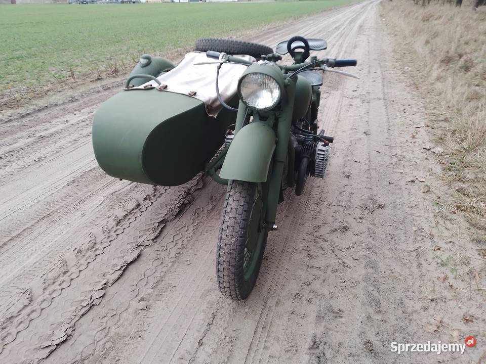 dniepr k750 ural zarejestrowany 69r pozostałe Wolsztyn