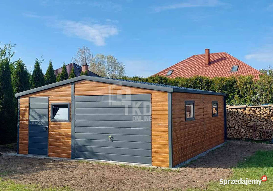 Garaż Blaszany 6x6 Brama 3x okno drzwi 354zł/m2 Sprzedaż Jastrzębie-Zdrój sprzedam