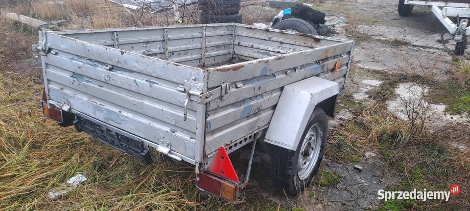 Przyczepa dmc 650 190x100 z hamulcem najazdowym Żary