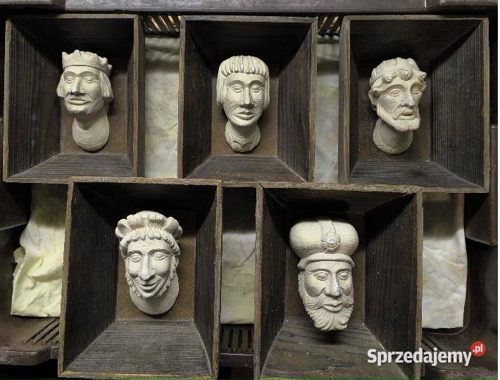 Głowy Cepelia pamiątka PRLu Góra