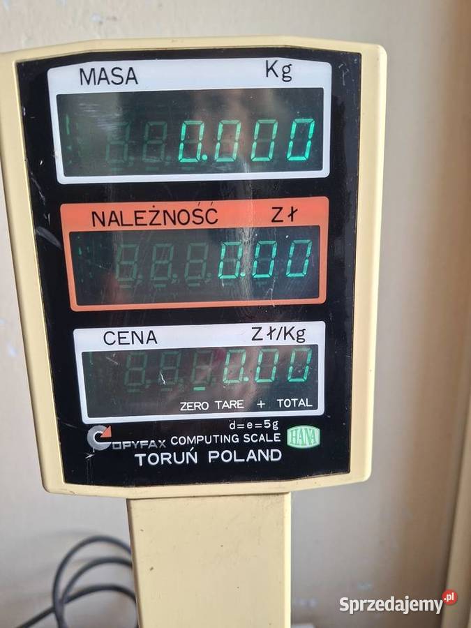 Waga sklepowa 15 Hana HS7600P Używana Biznes i Przemysł Ciechanów