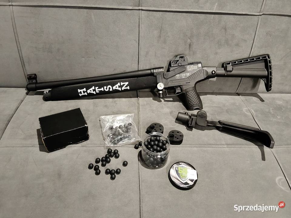 Hatsan REPEX 50 na kule Gumowe SEMI AUTO gładka