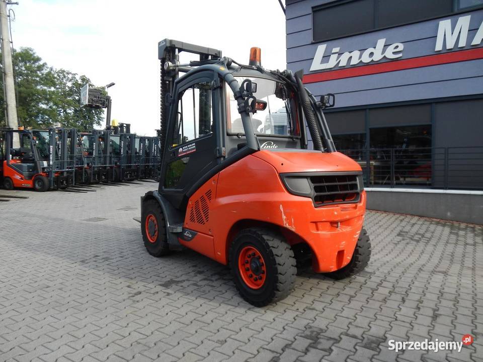 Wózek widłowy Linde H50D02 Przesuw boczny BD2211 diesel