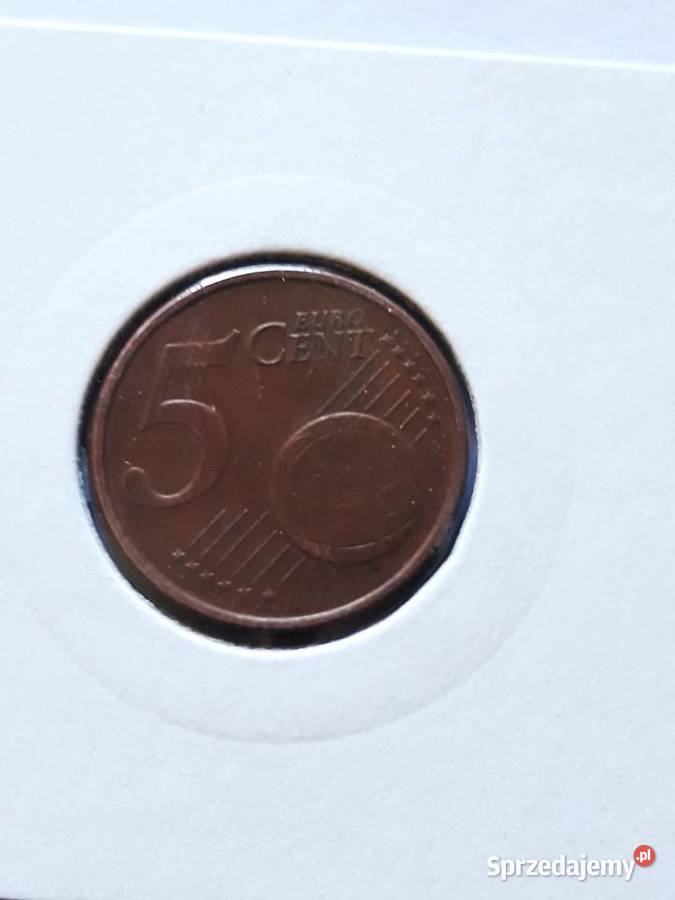 5 Eurocentów Irlandia 2002 r Konin