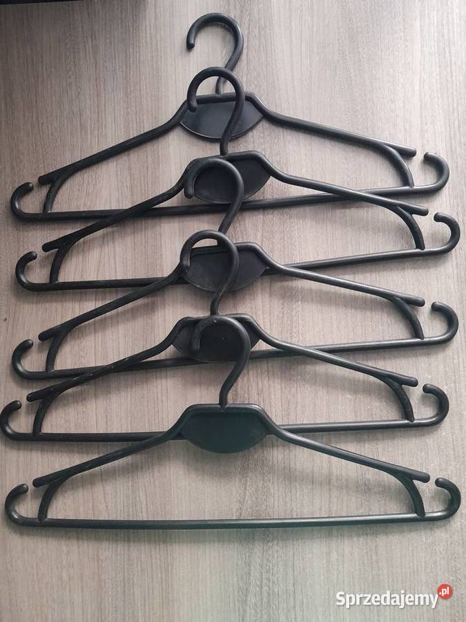 Wieszaki na ubrania zwykle klamrowe tanio Nowy Sącz