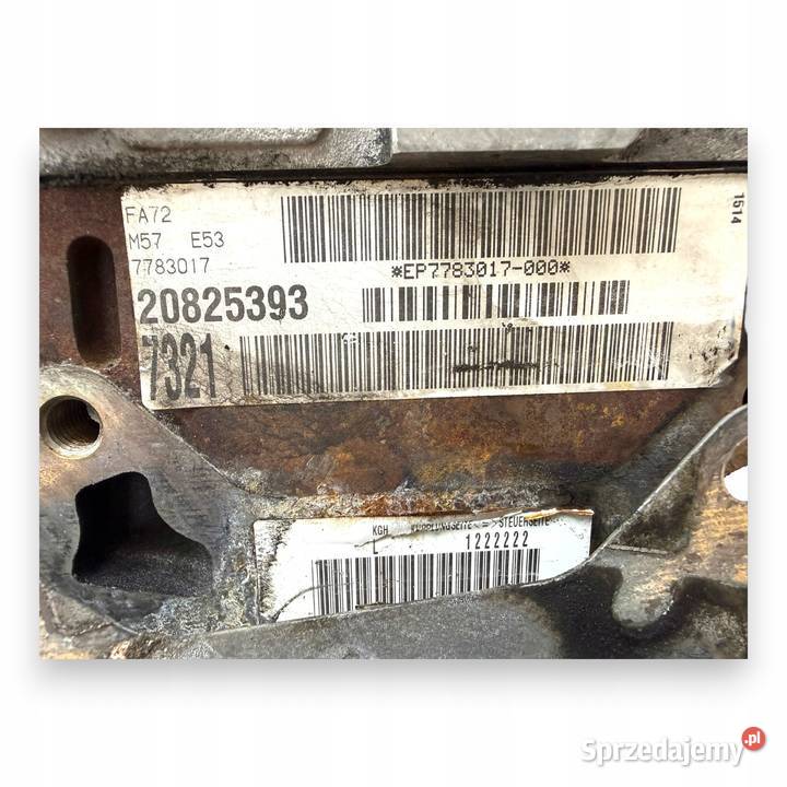 SILNIK M57D30 306D1 BMW X5 E53 30 D DIESEL 184 Chełm