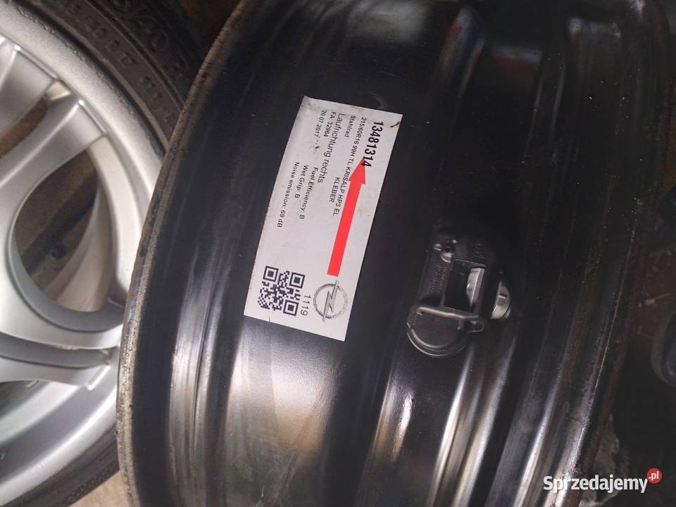 komplet 4 sztuk felg stalowych opel 5x115 16 opolskie