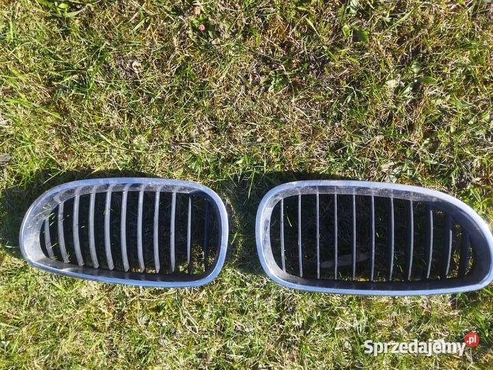 halogeny kratki grill zderzaka bmw e 90 91 Zderzaki Motoryzacja Myszków