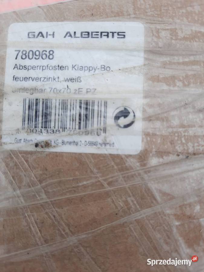 100 Słupek parkingowy 1m 70x70 GAH 780968