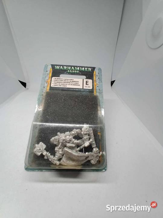 Salamander Chaplain Xavier metal Space Marines Bitewne