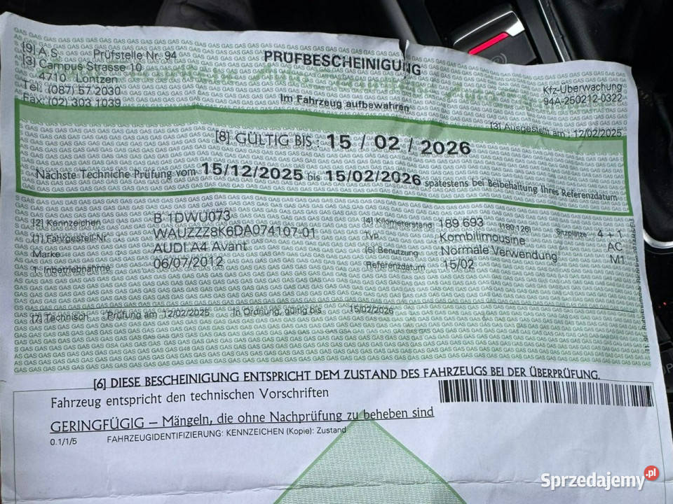 Audi A4 Avant 20 TDI 136 Skóry Podgrzewane światła przeciwmgielne