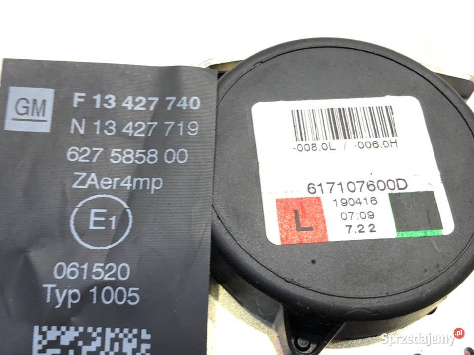 PAS BEZPIECZEŃSTWA PRZÓD PRAWY OPEL CORSA E podkarpackie sprzedam