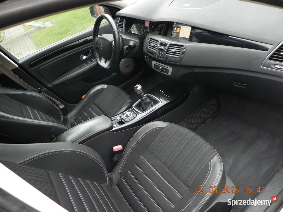 Renault Laguna III Bose Edition 2015 welurowa tapicerka lubuskie Kożuchów