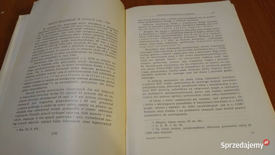 Osadnictwo kasztelanii łowickiej 11361847 Cz 1 twarda pomorskie Gdańsk