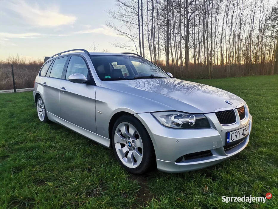 BMW E91 Seria 3 Touring Nawigacja Hifi Skóry nieuszkodzony Rypin
