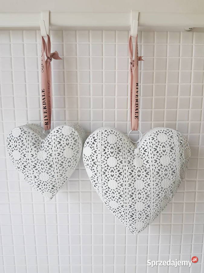 Serduszka ażurowe Riverdale biały śląskie Siemianowice Śląskie