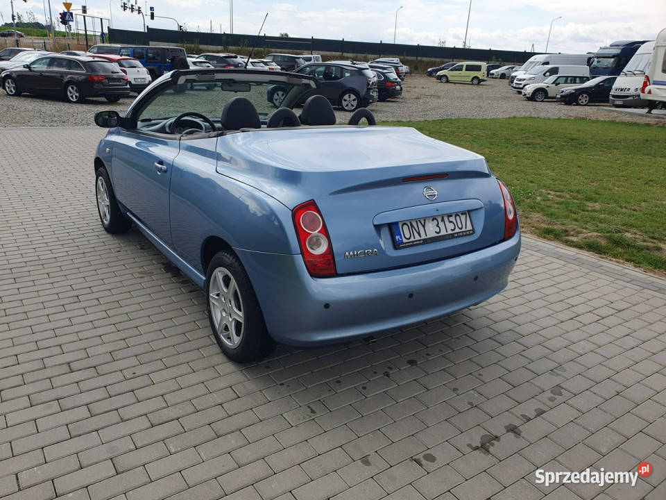Nissan Micra 16 benzyna 110 Cabrio Panorama Micra Strobice