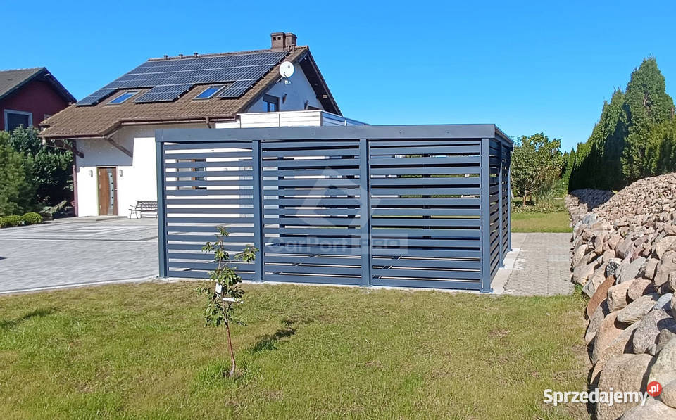 CarPort PREMIUM wiata samochodowa 4x55 zabudowa Siedlce
