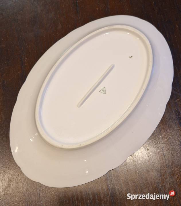 Stary owalny PÓŁMISEK ĆMIELÓW Feston porcelana sprzedam