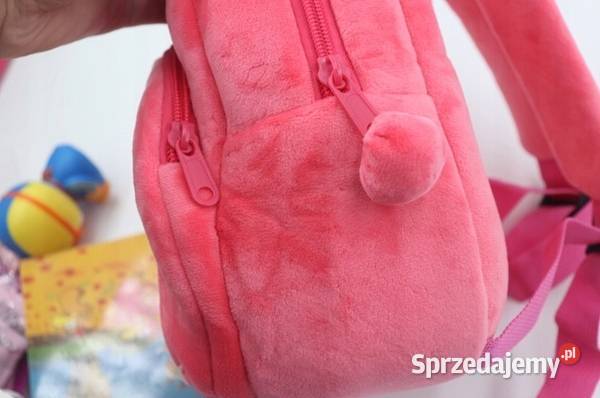 Jedwabny plecak pluszowy tornister Świnka Peppa Płock