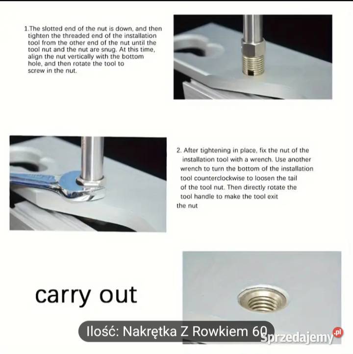 Tulejki do naprawy gwintu Wsola