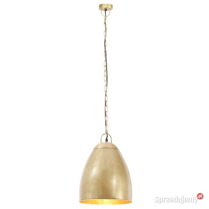 vidaXL Industrialna lampa wisząca 25 W mosiężna Warszawa