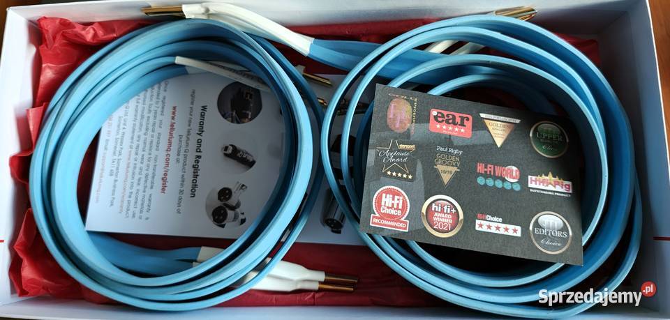 Kable głośnikowe Tellurium Ultra BlueII Kraków
