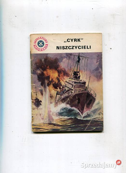 Miniatury Morskie Cyrk niszczycieli Rok wydania 1969 Szczecin