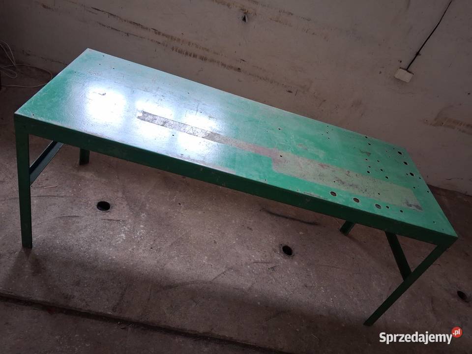 Stol metalowy warsztatowy roboczy Poraj