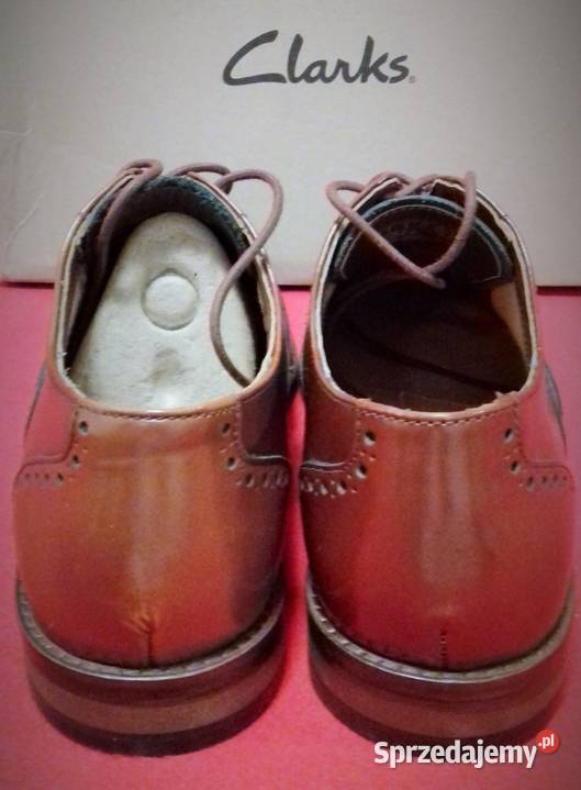 Clarks Edward Walk British Tan Leather sprzedam