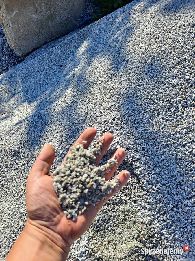 Grys granitowy 25 mm wypełnienie kostki małopolskie Kraków