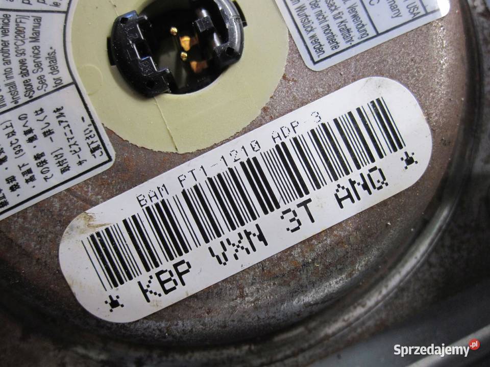 OPEL AGILA B 09r AIRBAG poduszka kierowcy świętokrzyskie