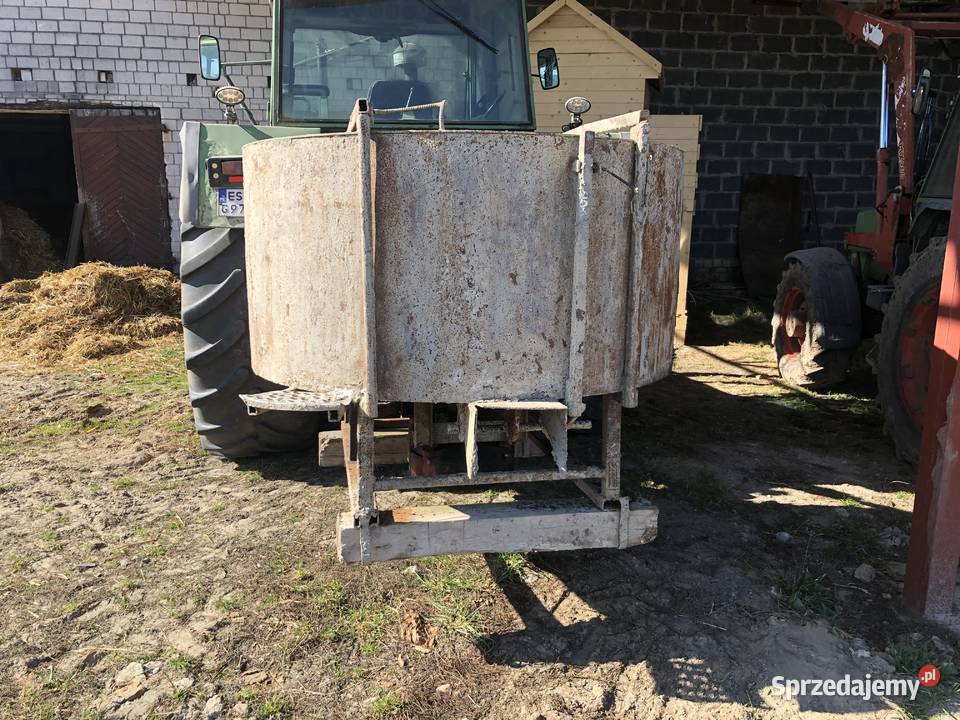 Betoniarka do ciągnika traktora zawieszana Majaczewice