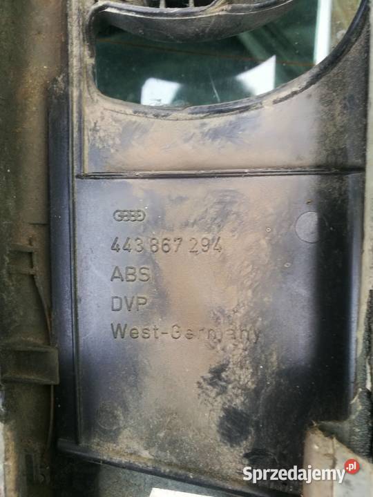 Skóra czarna wykończenie wnętrza Audi 100 C3 Biłgoraj