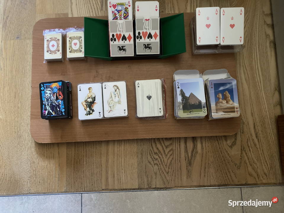Karty do gry kolekcjonerów Warszawa