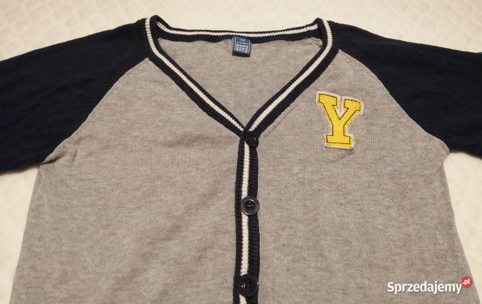 Sweterek rozpinany chłopięcy długi rękaw Dopo śląskie sprzedam