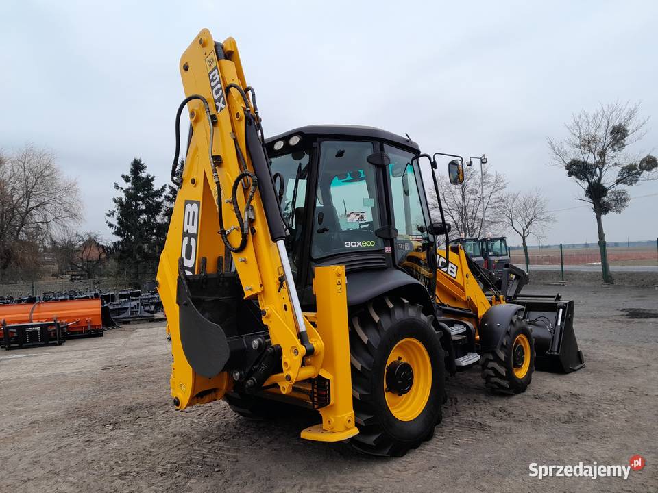 JCB 3CX 2017R KOPARKOŁADOWARKA 2CX 4CX CAT CASE 7616h Koparko ładowarki Maszyny budowlane Krotoszyn