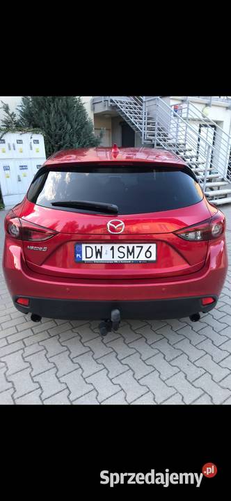 Mazda 3 piękna jeden właściciel 108000km Kąty Wrocławskie sprzedam