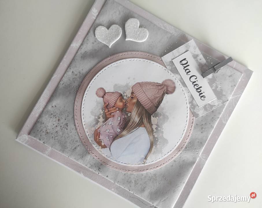 Kartka okolicznościowa ręcznie robiona Mamy łódzkie Łódź sprzedam