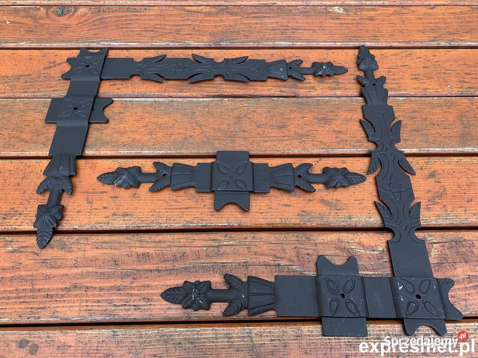 NAROŻNIK DRZWI BRAMY KUTY 400mm 500mm imitacja Bramy małopolskie