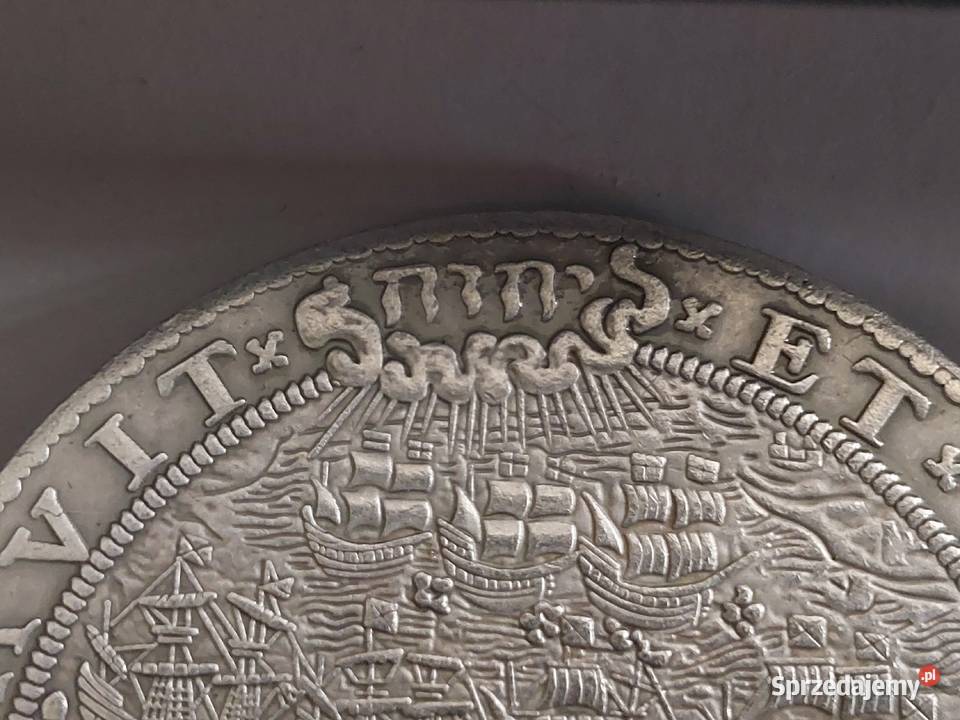 Moneta Ducat 1588 z imieniem Boga JHWH Holandia Numizmatyka dolnośląskie Ścinawa