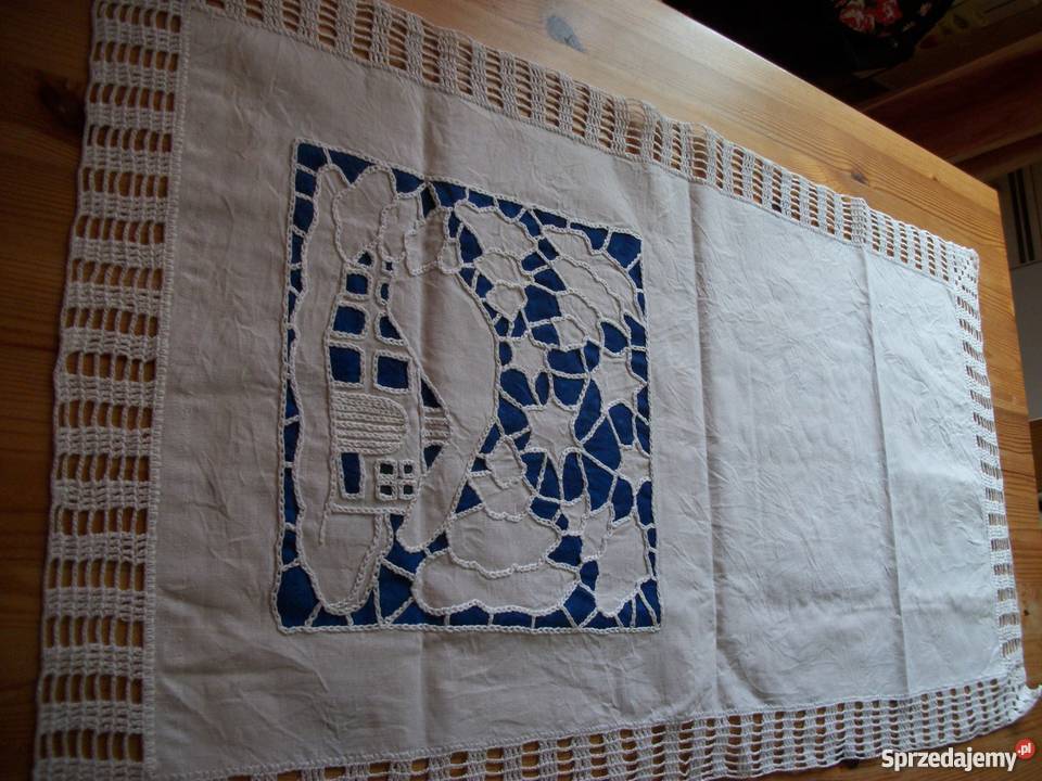 Serweta świąteczna domek Przemyśl